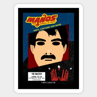 Retro Manos Costume Magnet